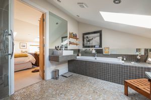 Master En Suite Bathroom with separate shower- click for photo gallery